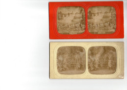 2 Cartes Stereo (Transparence-HTL) - Stereoscopic