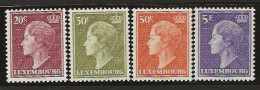 Luxembourg  .  Y&T   .    544A/547     .   **    .    Neuf Avec Gomme Et SANS Charnière - Unused Stamps