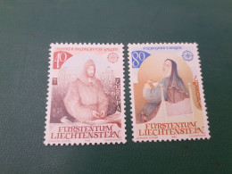 TIMBRES  LIECHTENSTEIN    ANNEE  1983    N  757  /  758        NEUFS  LUXE** - Ongebruikt