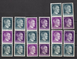 Ostland MiNr. 3 + 4 ** S1-4 + 3. Reich S 290-293 ** (0341) - Occupazione 1938 – 45