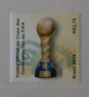 BRESIL BRASIL  2013  MNH** 2 STAMPS FULL SET  FOOTBALL FUSSBALL SOCCER CALCIO VOETBAL FUTBOL FUTEBOL FOOT FOTBAL - Nuovi