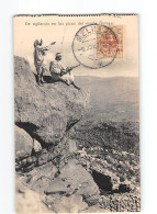 X1777 DE VIGILANCIA EN LOS PICOS DEL MONTE GURUGU - POSTMARK MELILLA STAMP ZONA DE PROTECTORADO ESPANOL EN MARRUECOS - Altre Guerre