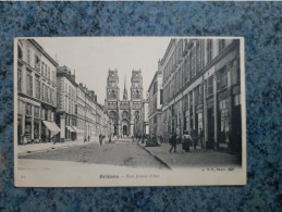 CPA  -   64   -   ORLEANS  -   LA RUE JEANNE D' ARC - Orleans