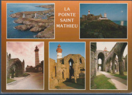 La Pointe Saint Mathieu, Multivues, Sémaphore, La Pointe,Le Phare, Les Ruines De L'abbaye - Plougonvelin