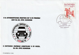 CITROEN 2 CV 1995 INTERNATIONAL MEETING SPECIAL CANCEL MARIBOR SLOVENIA - Toerisme