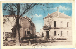 C. P. A. : 16 : SEGONZAC : Rue Ravaz, "Hôtel De France", " Bière Du Coq De Bordeaux L'Atlantique" - Autres & Non Classés