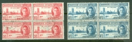 British Guiana: 1946   Victory       Used Blocks Of 4 - Guayana Británica (...-1966)