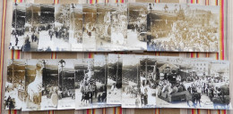 Lot De 20 Carte Photo 06 NICE Carnaval 1932 - Carnival