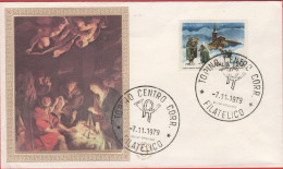 ITALIA - ITALIE - ITALY - 1979 - Natale - FDC Filagrano Gold - FDC