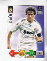 Panini Champions League Trading Card 2009 2010 Raul   Real Madrid - Andere & Zonder Classificatie