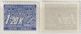 100/ Pof. DL 10, Translucent Paper - Unused Stamps
