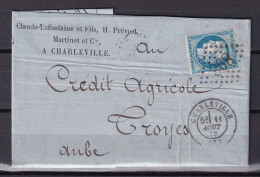 D 809 / CERES N° 60 SUR LETTRE - 1871-1875 Ceres