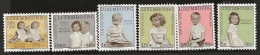 Luxembourg  .  Y&T   .   614/619   .   **    .    Neuf Avec Gomme Et SANS Charnière - Unused Stamps