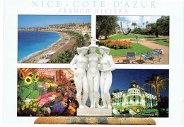 CPM FRANCE 06 ALPES-MARITIMES NICE - Multivues - Multi-vues, Vues Panoramiques