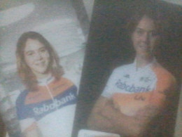 CYCLISME  - WIELRENNEN- CICLISMO : 2 Cartes THALITA DE JONG - Wielrennen