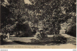 10 TROYES N°141 Le Jardin De Chevreuse Animée VOIR ZOOM En 1914 - Troyes