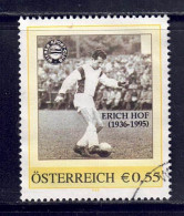 Österreich PM - Erich Hof (1936 - 1995), Gestempelt / Used - Francobolli Personalizzati