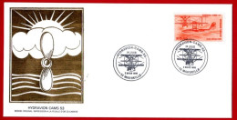 Lot De 2 FDC Poste Aérienne, Farmann F 60 Et Hydravion "CAMS 53". Années 1984 Et 1985. N° 57 Et 58. - 1980-1989