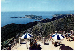 CPM FRANCE 06 ALPES-MARITIMES EZE - La Terrasse Du Belvédère - Vue Sur Le Cap Ferrat - Eze