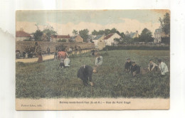 Boissy Sous Saint Yon, Rue Du Pont Cagé (CP Vendue Dans L'état) - Sonstige & Ohne Zuordnung