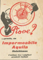 Impermeabile AQUILA - Hutchinson - Pubblicità 1927 - Publicitè - Pubblicitari