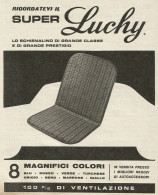 Super LUCKY Lo Schienalino Per Auto - Pubblicità 1969 - Advertising - Pubblicitari