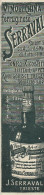 Vino Di China Ferruginoso SERRAVALLO - Trieste - Pubblicità 1917 - Advert. - Pubblicitari