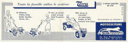 Motocoltivatori TERRA - MotoStandard - Pubblicità 1961 - Advertising - Publicidad