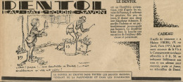 Dentifricio DENTOL - Pubblicità 1929 - Advertising - Publicidad