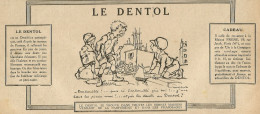 Dentifricio DENTOL - Pubblicità 1928 - Advertising - Advertising