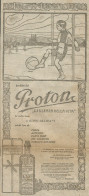 PROTON L'essenza Della Vita - Illustrazione Attilio - Pubblicità 1916 - Advertising