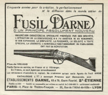 Fucile DARNE - St. Etienne - Pubblicità 1934 - Advertising - Advertising