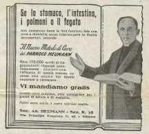 Il Metodo Di Cura Del Parroco Heumann - Pubblicità 1934 - Advertising - Advertising