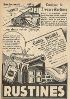 Employez La Trousse Rustines - Clichy - Pubblicità 1929 - Advertising - Advertising