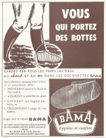 BAMA Hygiène Et Confort - Pubblicità 1961 - Advertising - Publicités