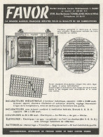Incubatrice Industriale FAVOR - Pubblicità 1961 - Advertising - Publicités