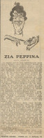 Prodotti Kukirol - Zia Peppina Parte Superiore - Pubblicità 1924 - Advert. - Reclame