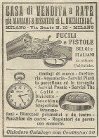 Casa Di Vendita A Rate Di L. Buzzacchi - Pubblicità 1924 - Advertising - Publicités