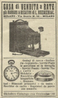 Casa Di Vendita A Rate Di L. Buzzacchi - Pubblicità 1924 - Advertising - Reclame