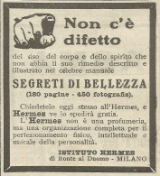 Segreti Di Bellezza - Pubblicità 1924 - Advertising - Reclame