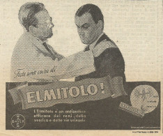 Fate Una Cura Di Elmitolo - Pubblicità 1941 - Advertising - Advertising