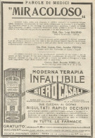 Siero Casali - Miracoloso - Pubblicità 1925 - Advertising - Reclame