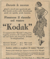 Fissate Il Ricordo Col Vostro Kodak - Pubblicità 1924 - Advertising - Publicités