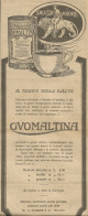 OVOMALTINA Rigeneratore Delle Forze - Pubblicità 1928 - Advertising - Reclame