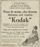 Ecco Le Scene Da Ritrarre Con KODAK - Pubblicità 1924 - Advertising - Publicités