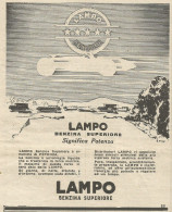 LAMPO Benzina Superiore - Pubblicità 1928 - Advertising - Publicités