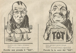 TOT - Digestible Cachets - Pubblicità 1926 - Advertising - Reclame