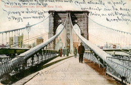 73955625 NEW_YORK_City_USA The Cables Brooklyn Bridge - Sonstige & Ohne Zuordnung