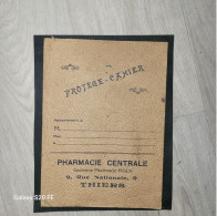 Puy-de-Dôme  **   Thiers  ** Protège-cahier  ** Pharmacie Centrale Ancienne Pharmacie Fioux - Publicités