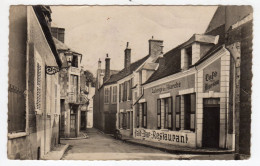 CPSM Photo Chatillon Coligny 45 Loiret Auberge Du Marché Café Bar Restaurant Propriétaire Moreau éditeur Hugueny Louis - Chatillon Coligny